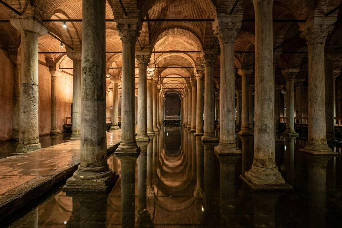 Die Basilika-Zisterne: Ein verstecktes Wunder unter Istanbul